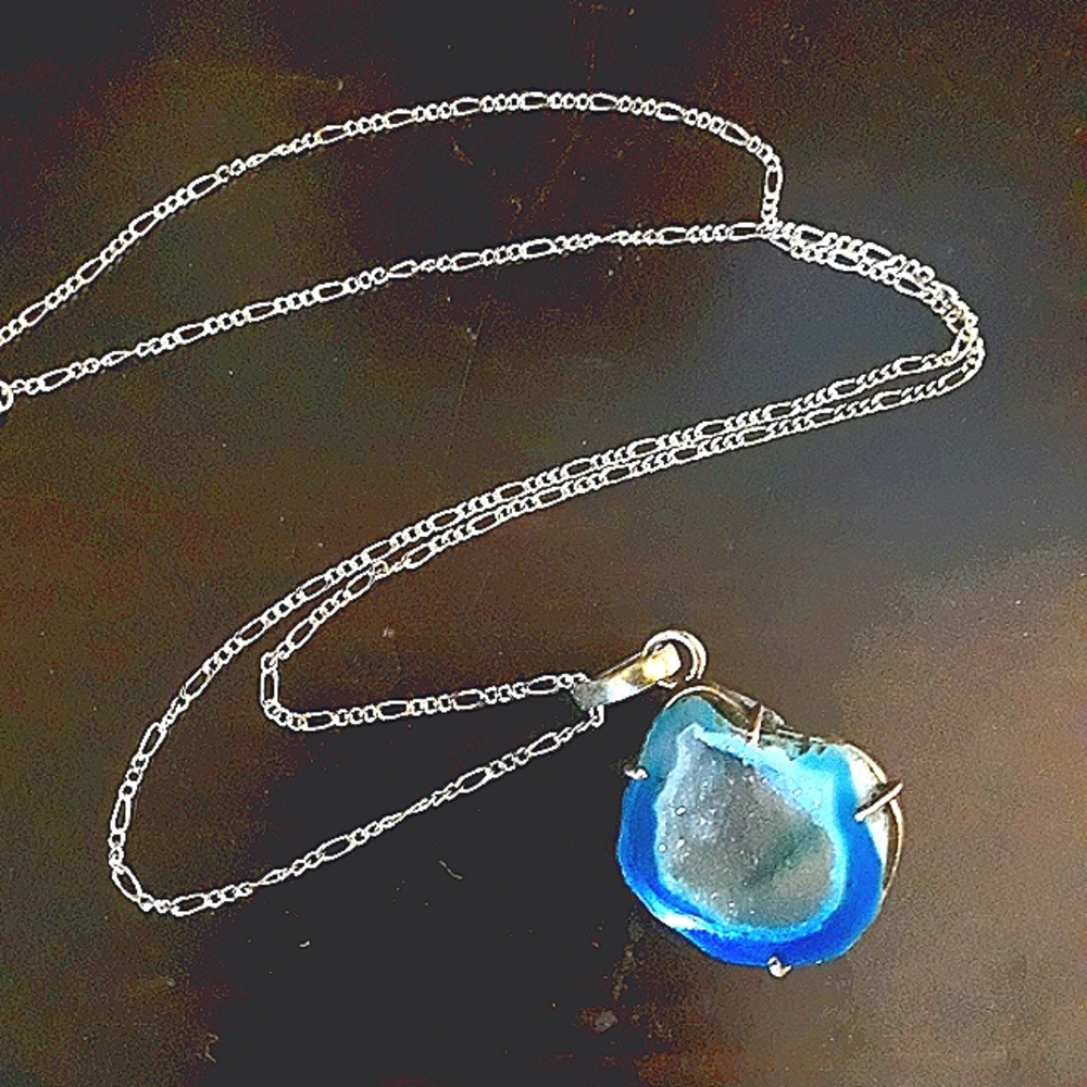 Genuine Geode Necklace